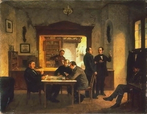 Theodor_Hosemann_Weinstube_1858