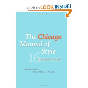 chicago manual of style