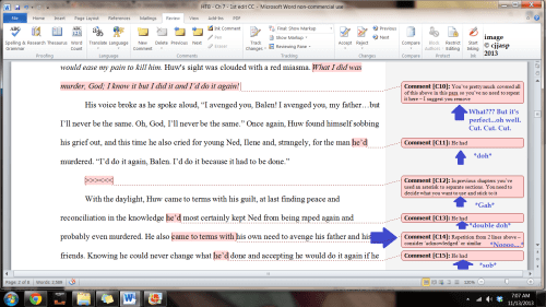 Prnt scrn editng tab for WORD