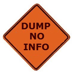 dump no info