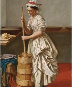 The butter churn