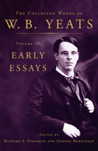 WB Yeats early essays