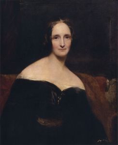 Mary Shelley, by Richard Rothwell