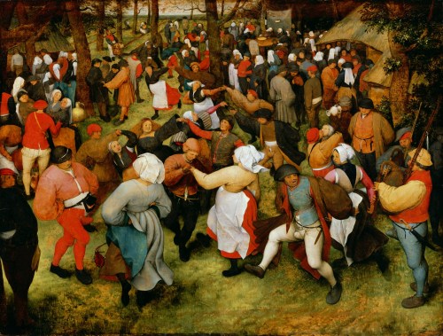 The Wedding Dance, c.1566 (oil on panel) by Bruegel, Pieter the Elder (c.1525-69)