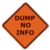 dump no info
