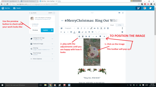 WordPress new format screenshot insert images 3