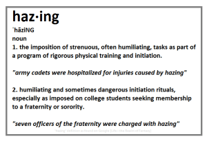 hazing-definition