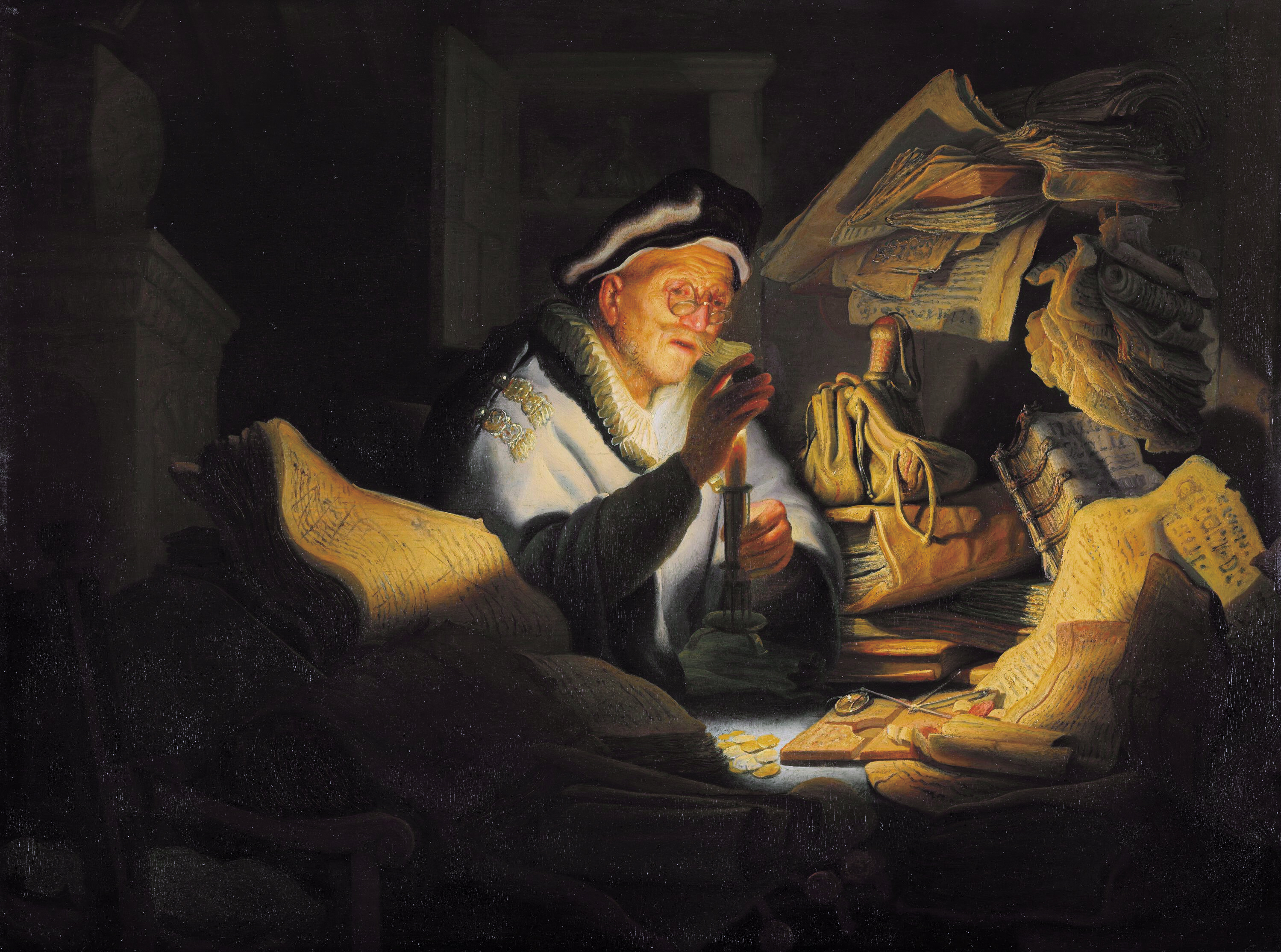 The Parable of the Rich Fool by Rembrandt ca. 1627