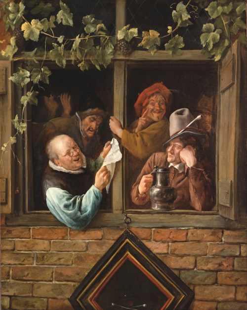 Jan_Steen,_Dutch_(active_Leiden,_Haarlem,_and_The_Hague)_-_Rhetoricians_at_a_Window_-_Google_Art_Project