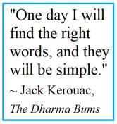 Jack Kerouak on writing LIRF07252022