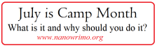 what is camp nanowrimo