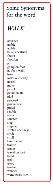 Walk