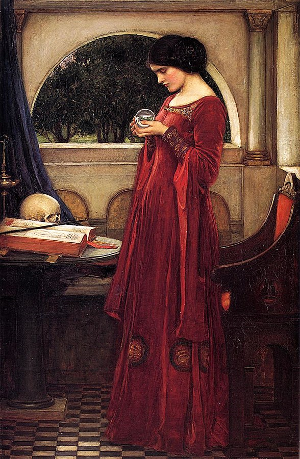 588px-John_William_Waterhouse_-_The_Crystal_Ball