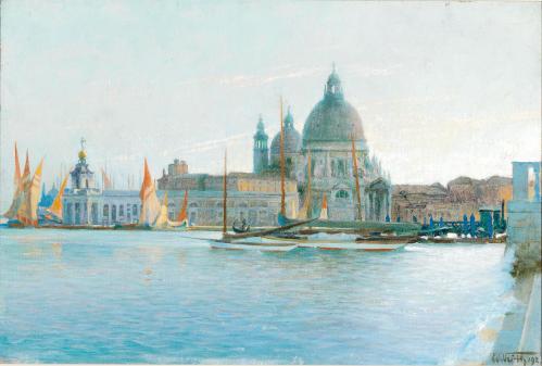 Eduard_Veith_-_Venezia-Santa_Maria_della_Salute