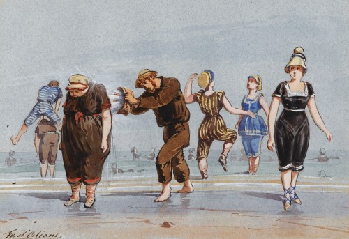 François_d'Orléans_-_Sur_la_plage,_les_bains_de_mer