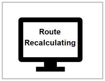 route recalculating