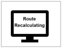 route recalculating