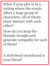 a storyboard is your friend