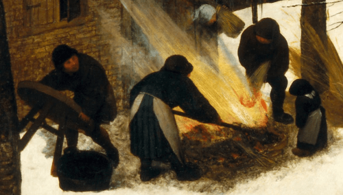 detai_innkeeprs_cooking_hunters_in_the_snow_Brueghel