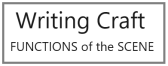 writing craft functions of the scene