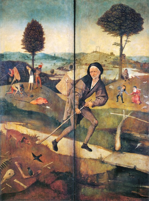 The_Pedlar,_closed_state_of_The_Hay_Wain_by_Hieronymus_Bosch