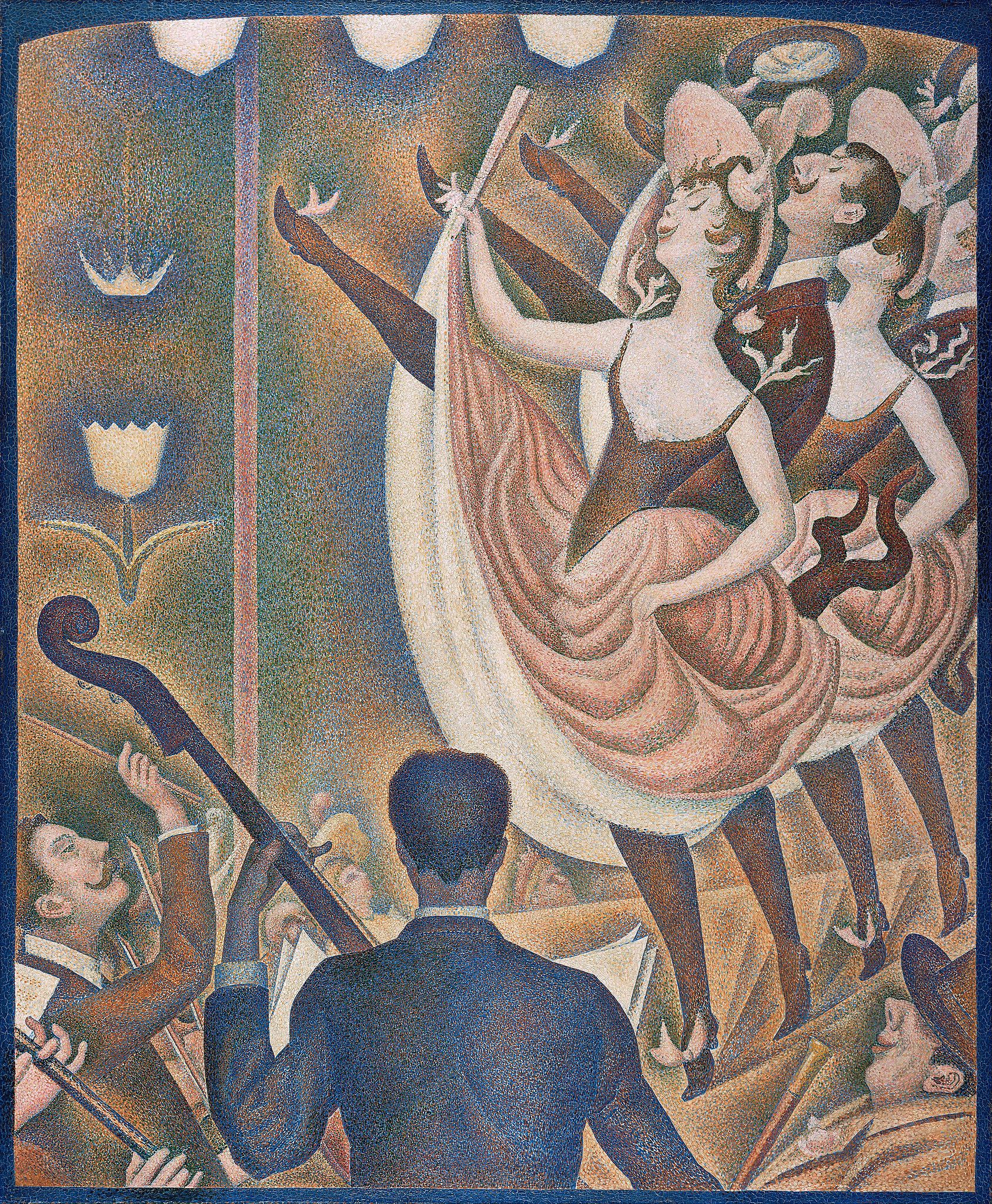 Georges_Seurat,_1889-90,_Le_Chahut,_Kröller-Müller_Museum