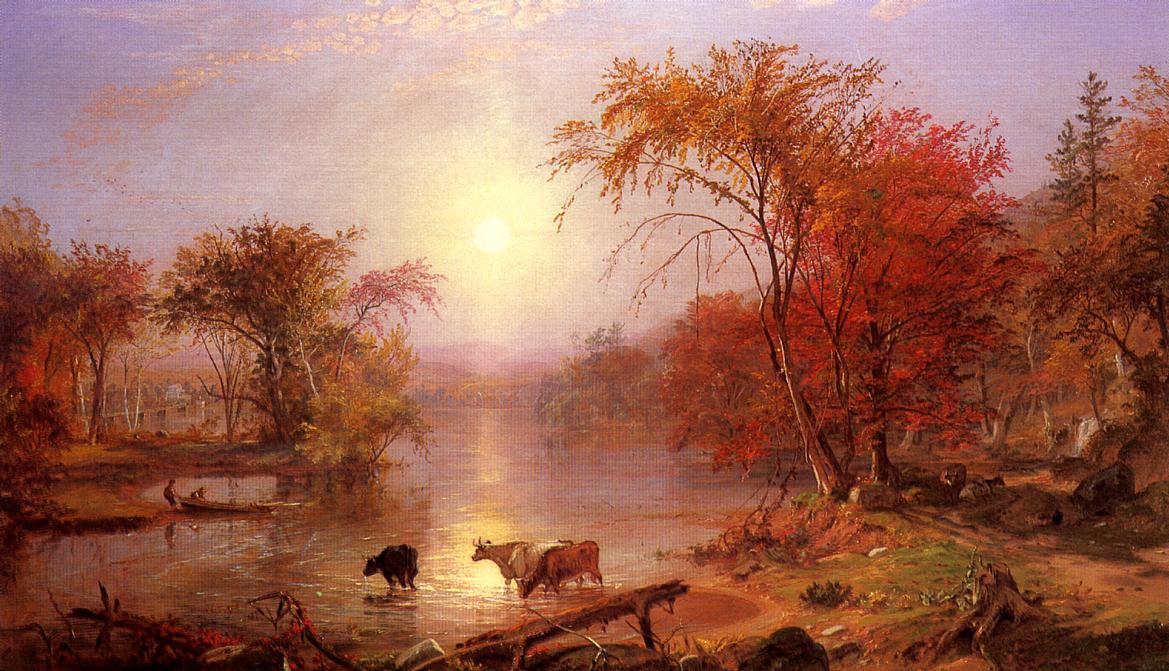 Bierstadt_Albert_Indian_Summer_Hudson_River